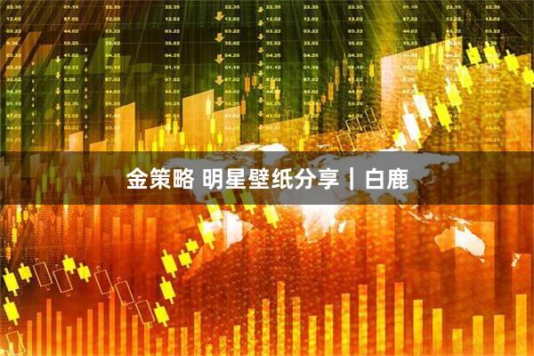 金策略 明星壁纸分享｜白鹿